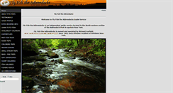 Desktop Screenshot of flyfishtheadirondacks.com